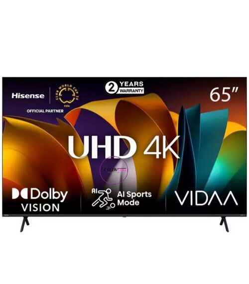 Hisense 65 smart TV 4K VIDAA UHD A7 65A7HKEN