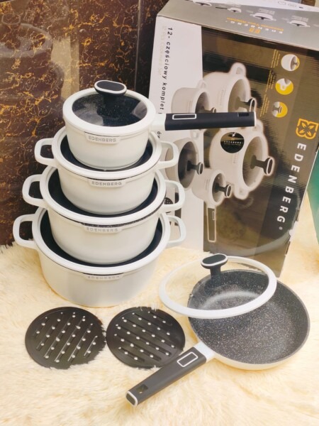 Edenberg 12pc Cookware Set