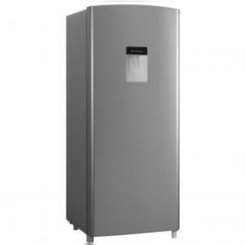 Hisense Fridge 176 Liters frost silver single door with Water Dispenser REF176DR