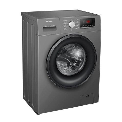 Hisense washing machine front load 7kg Grey Full Automatic WFQP7012EVMT