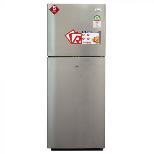 RAMTONS188 LITRES DOUBLE DOOR NO FROST FRIDGE, SILVER- RF/329