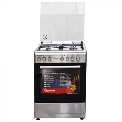 Ramtons 3G+1E 60X60 INOX COOKER- RF/485