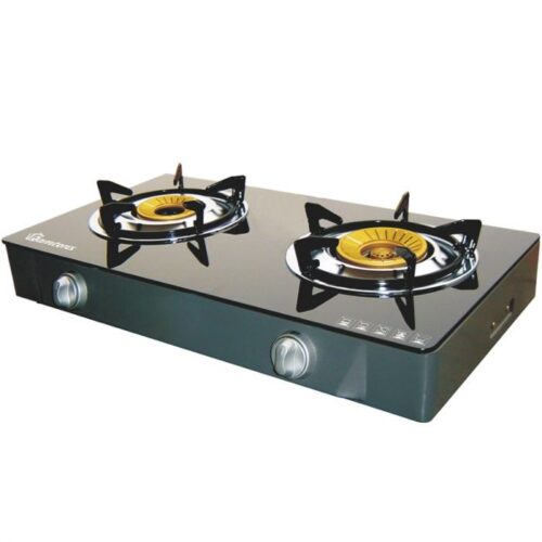 Ramton Gas Cooker 2 Burner Ceramic Top- RG/529