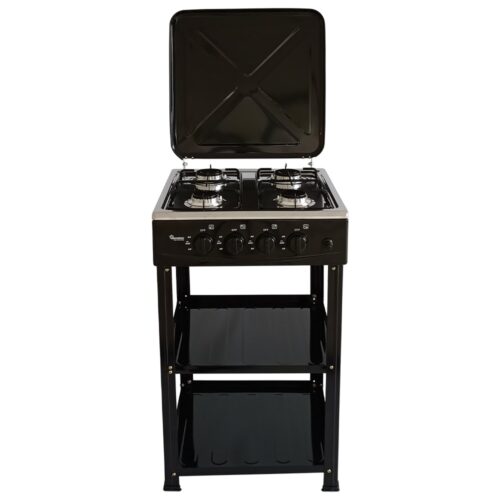 Ramtons Gas Cooker 4 Burner Stainless Steel With Stand – RG/547