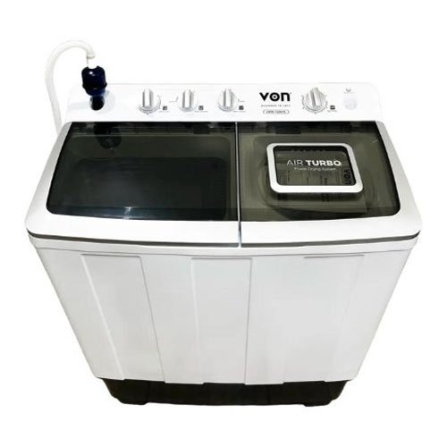 VON 10Kg Twin Tub Washing Machine VWM-10AHK