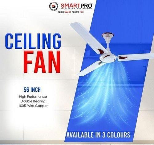 Smart pro 56 inches ceiling fan