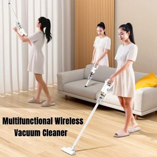 Rechargeable portable cordless 3 in 1 vacuum cleaner, Sunctioning