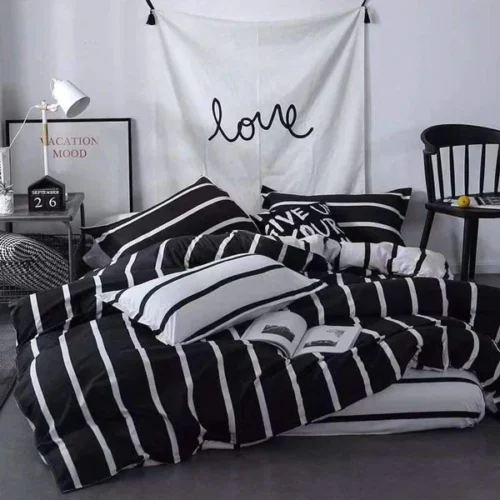 Luxury Nordic style Cotton Microfiber Duvet cover sets