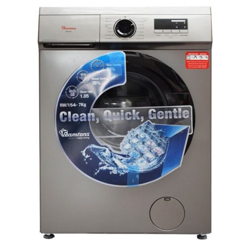 Ramtons FRONT LOAD FULLY AUTOMATIC 7KG WASHER 1400RPM – RW/154