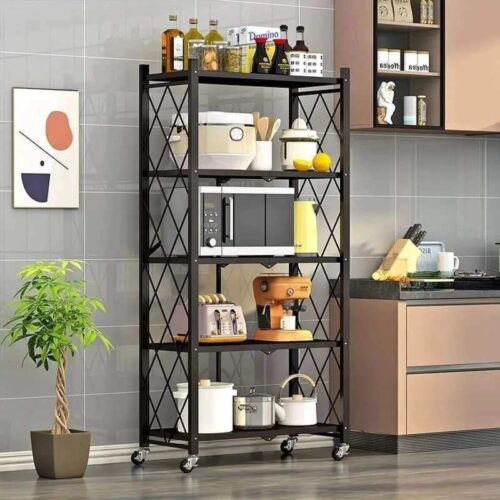 5 Tier Foldable Kitchen rack