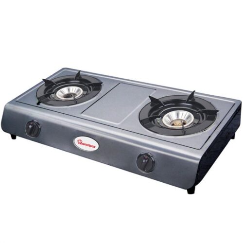 Ramtons Gas Cooker 2 Burner Teflon – RG/515