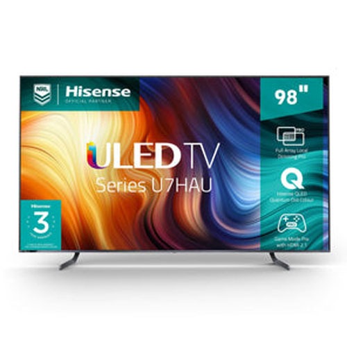 Hisense 98 inches Smart ULED 4K UHD HDR Framless U7 98U7H