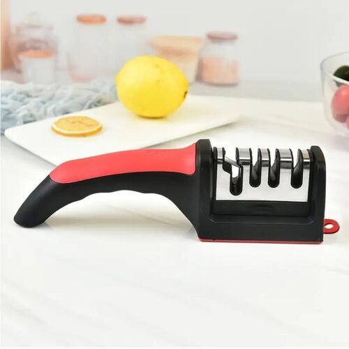 Professional 4-Stage Knife Sharpener: Sharpen Your Knives with ABS, Tungsten steel