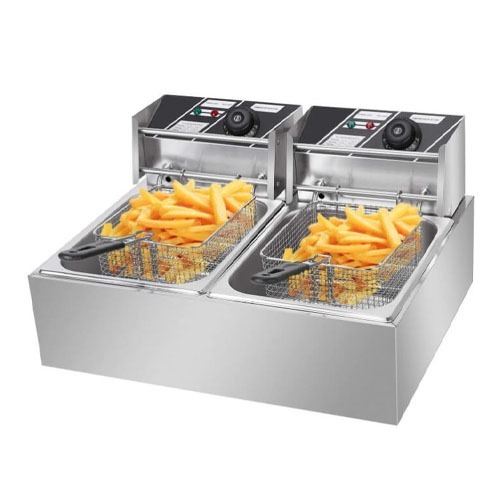 Nunix 6L+6L Electric Deep Fryer MF-02