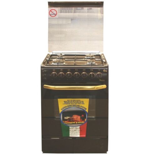 Ramptons 4 GAS 55X55 Brown Cooker 5693- EB/302