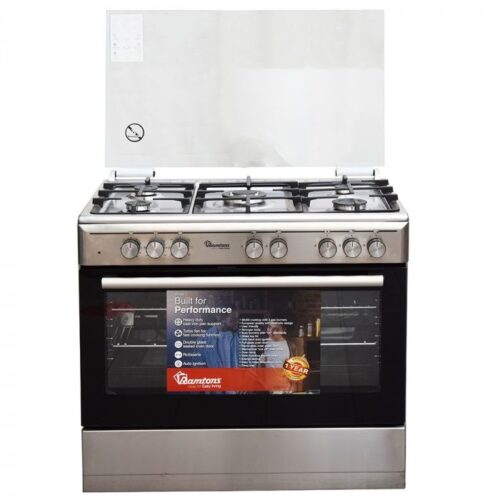 Ramtons 5GAS 90X60 INOX COOKER- RF/499