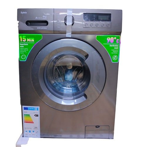 Syinix 8Kg Front Load Washing Machine WMFL5812SG