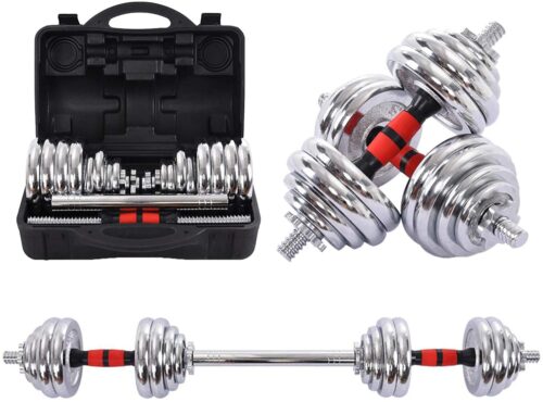 30kg Adjustable Dumbbells Set Without Carry Case