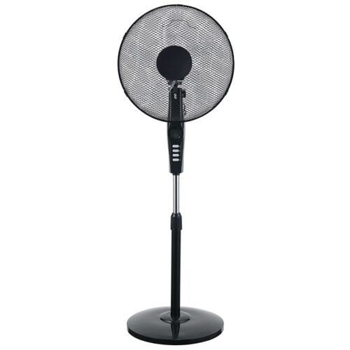 Ramtons Black Econo Fan, 3 speed- RM/572