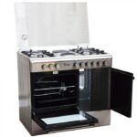 Ramtons 5GAS 90X60 INOX COOKER ty