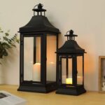 Latern vintage style candle holder 123