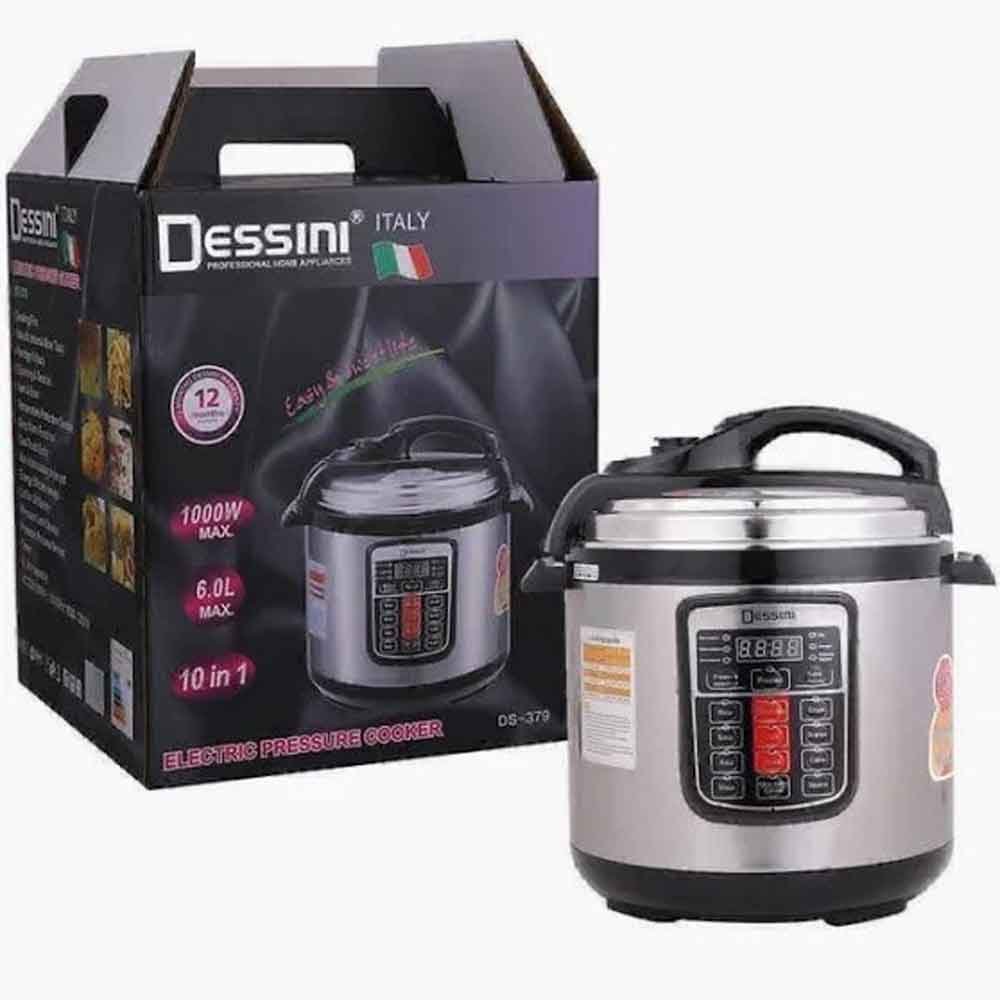 6 Litre  Dessini Electric Pressure Cooker