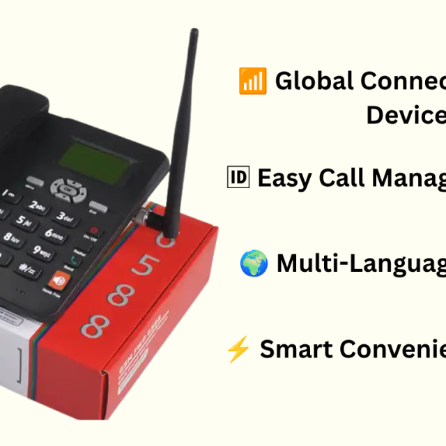 GSM fixed landline wireless Desktop phone ETS 6588