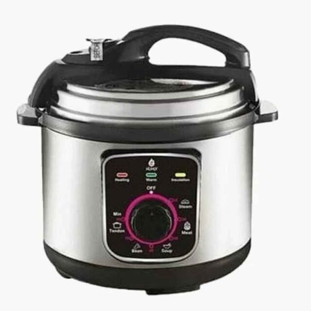Nunix 5.0L Electric Pressure & Rice Cooker | Fast, Safe Cooking