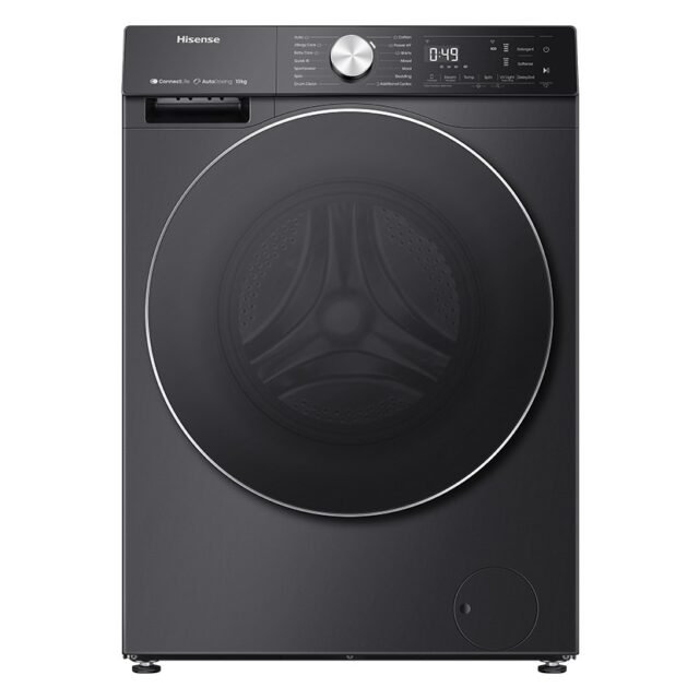 Hisense Washing machine Front load 12kg Grey Full Automatic WFWY121VJMT