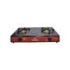 Rashnik 2-Burner Auto-Ignition Gas Stove – Cook Fast, Shine Bright!