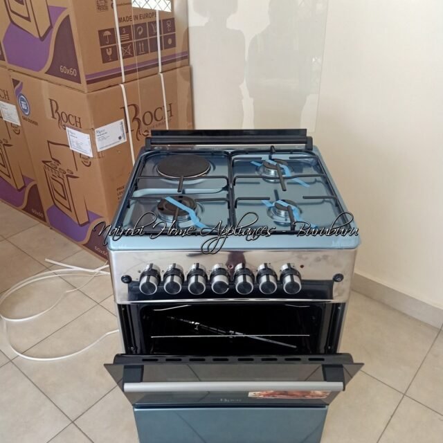 Roch Black 60×60 Standing 3+1 Cooker