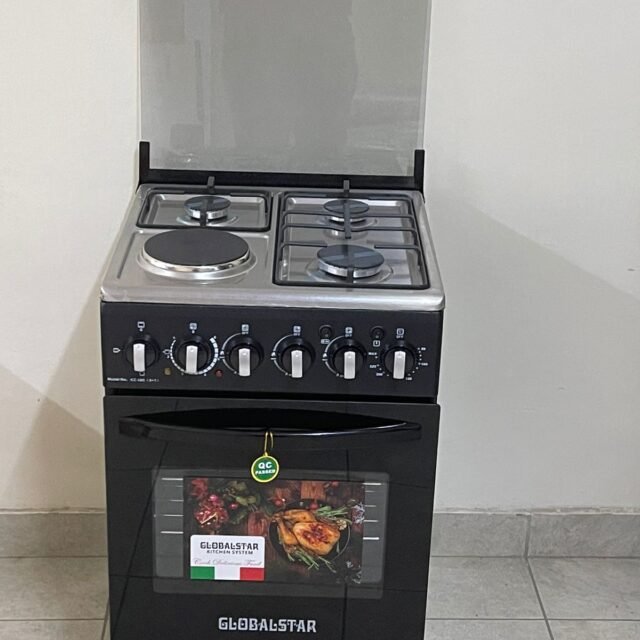 Globalstar 50*55cm 3+1 Standing Cooker With Electric Oven