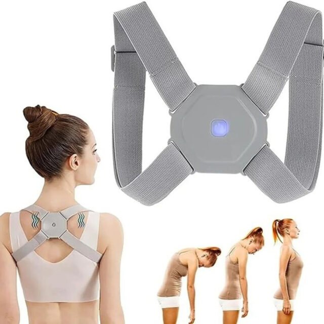 Smart Rechargeable Sensor Posture Corrector – Real-Time Back Support with App – Kenya
